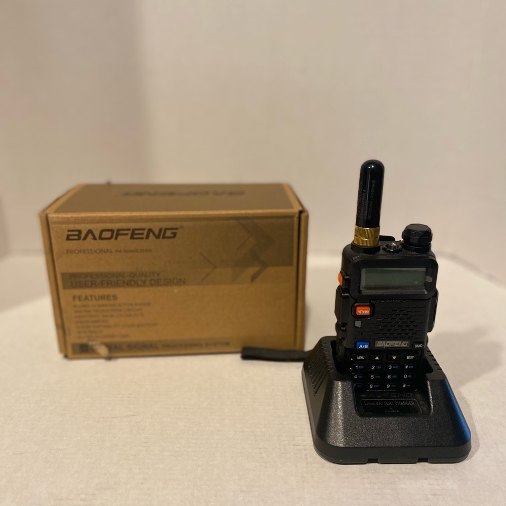 BAOFENG 2 way emergency/prepper radio